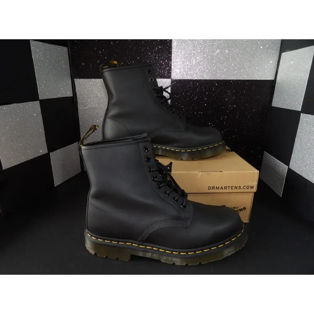 Dr. Martens 1460 Bex 8-Eye Boots- Black (US 10M 11.5W)